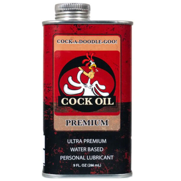Cock Oil Metal Can | Hot Candy English