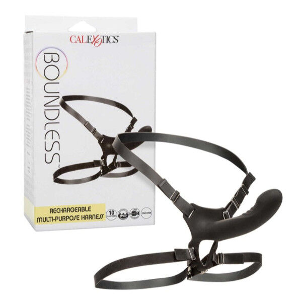 Boundless Vibrating Strap On | Hot Candy